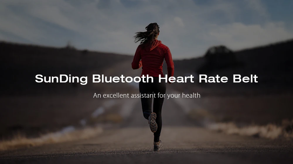 SunDing открытый монитор сердечного ритма нагрудный Bluetooth 4,0 Беспроводной группа