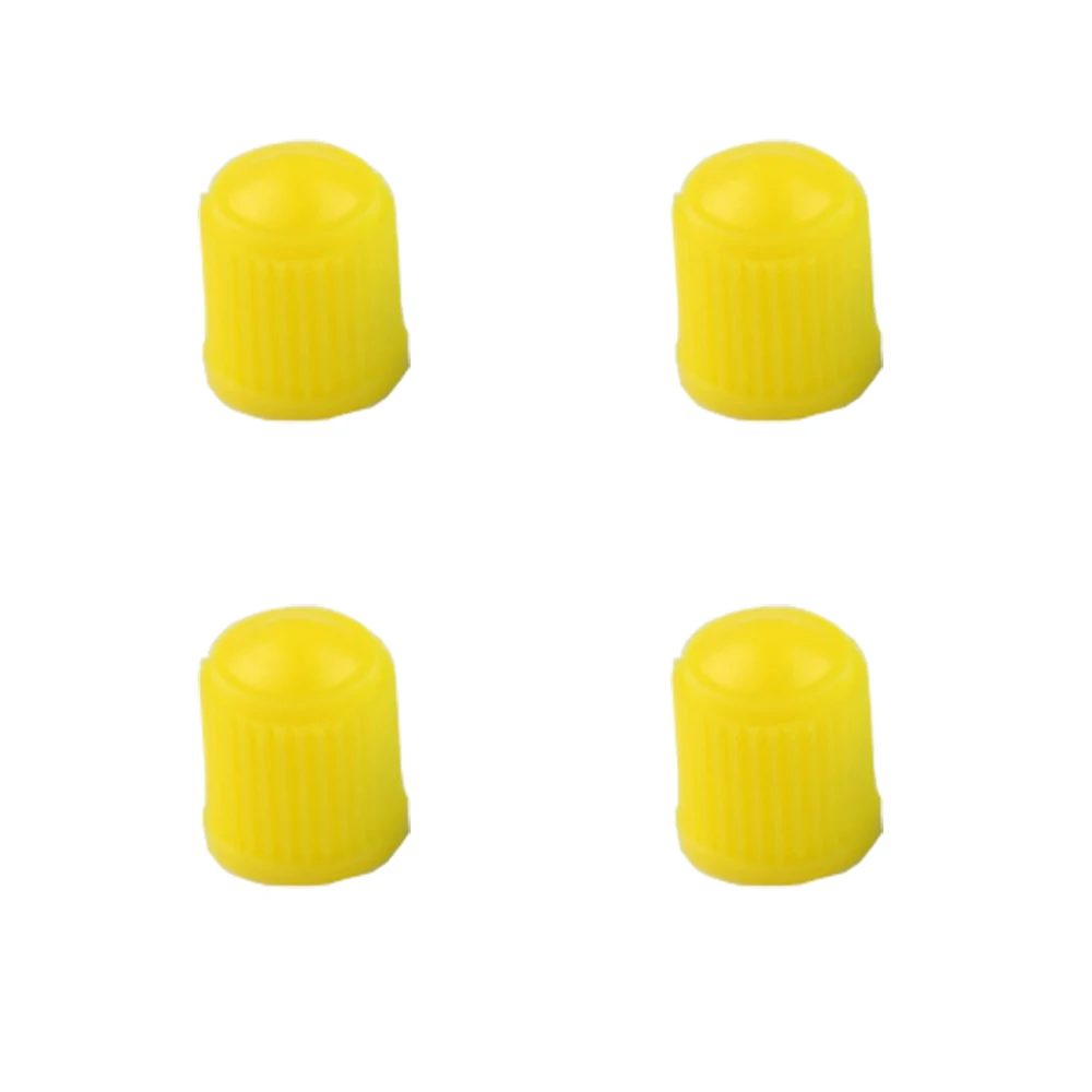 4 Pieces Yellow 1 шт./4 шт. Пластиковые Автомобильные пылезащитные крышки клапанов для велосипеда автомобильные колеса шины воздушный клапан Стволовые колпачки для мотоциклетных шин колпачки воздушного клапана - Цвет: 4 Pieces Yellow
