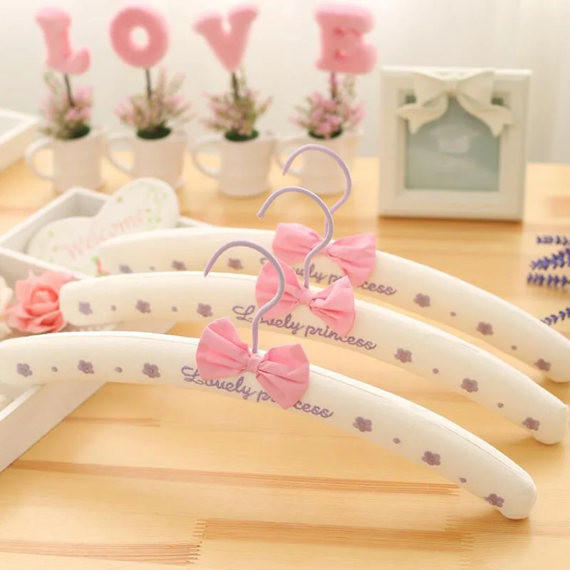 Вешалка для одежды с розовой и фиолетовой подкладкой 10 шт.|Вешалки крючки| |