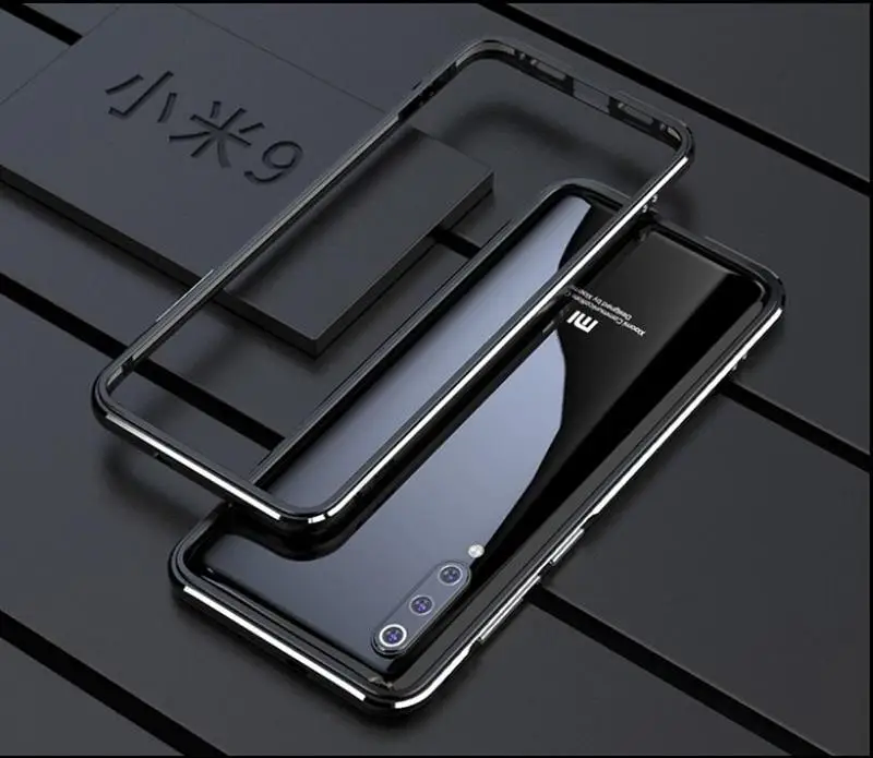 Для Xiaomi mi 9 чехол Роскошный глянцевый алюминиевый mi um бампер чехол для mi 9 чехол металлическая рамка для Xiaomi mi 9 Lite чехол funda