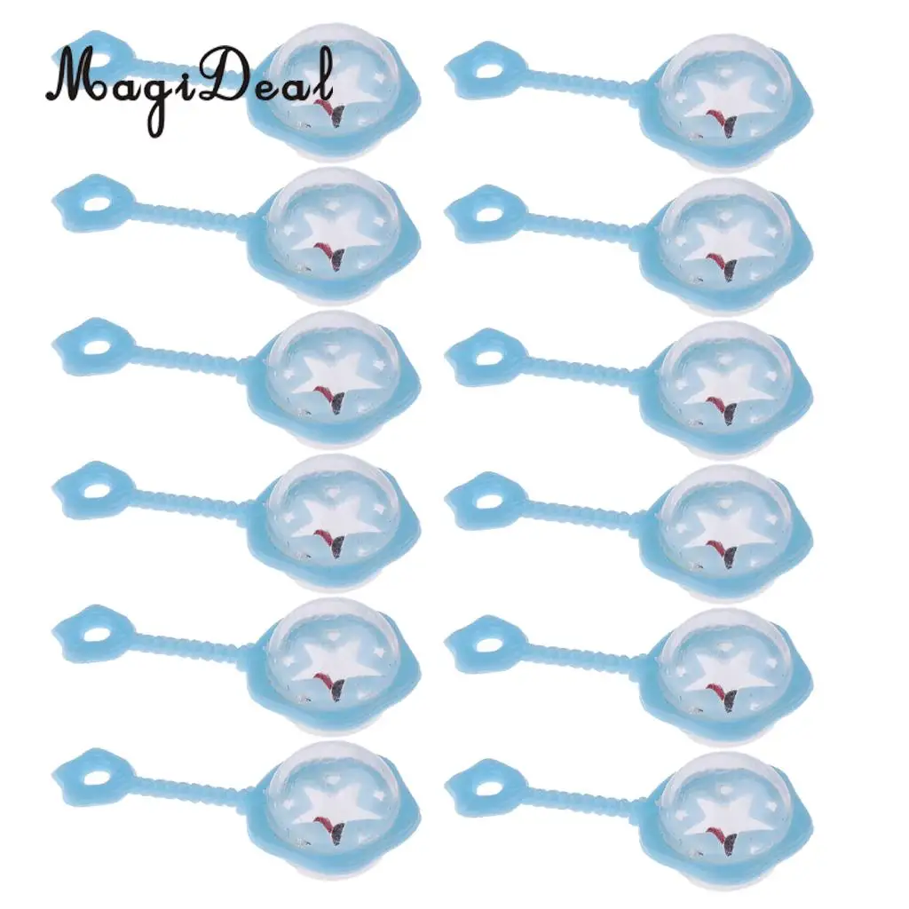 

Мини-погремушки со звездами, 12 шт.