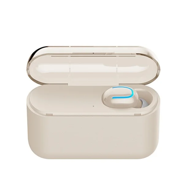 Single Ear Skin Bluetooth наушники TWS, беспроводные наушники Blutooth 5,0, наушники с громкой связью, спортивные наушники, игровая гарнитура, телефон PK HBQ - Цвет: Single Ear Skin
