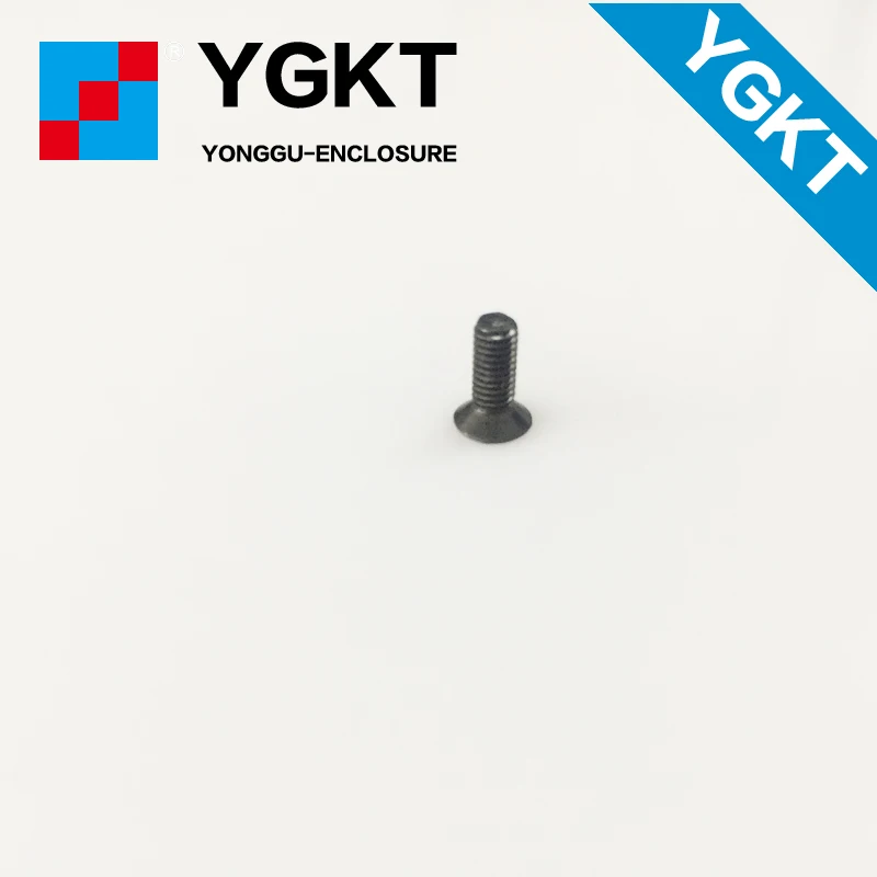 

screw m2.5*6 black color for anodizing aluminum shell 50 pieces