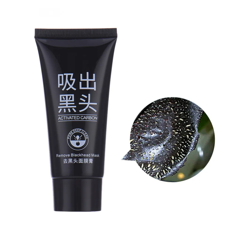 Уход за лицом черная грязевая Очищающая всасывающая маска отшелушивающая для