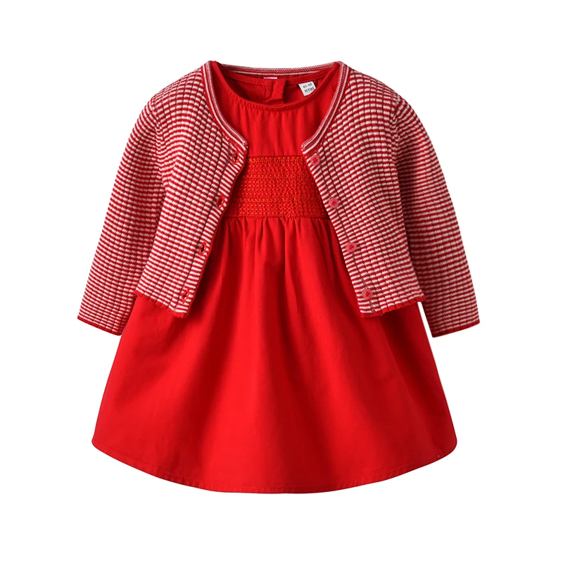 Платье для маленьких девочек с кардиганом и повязкой на голову платье принцессы