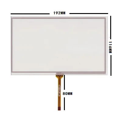 Бесплатная доставка новинка 8 дюймовый сенсорный экран 192*116 192*117 с