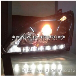 Для 2003-2008 лет Herrier Kluger Lexus RX330 RX300 R350 светодиодный ные фары Black SN | Автомобили и