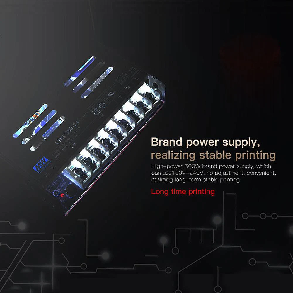 Creality CR 10S Pro Impresor 3D принтер набор 300300*400 мм размер цветной печати для сенсорного ЖК
