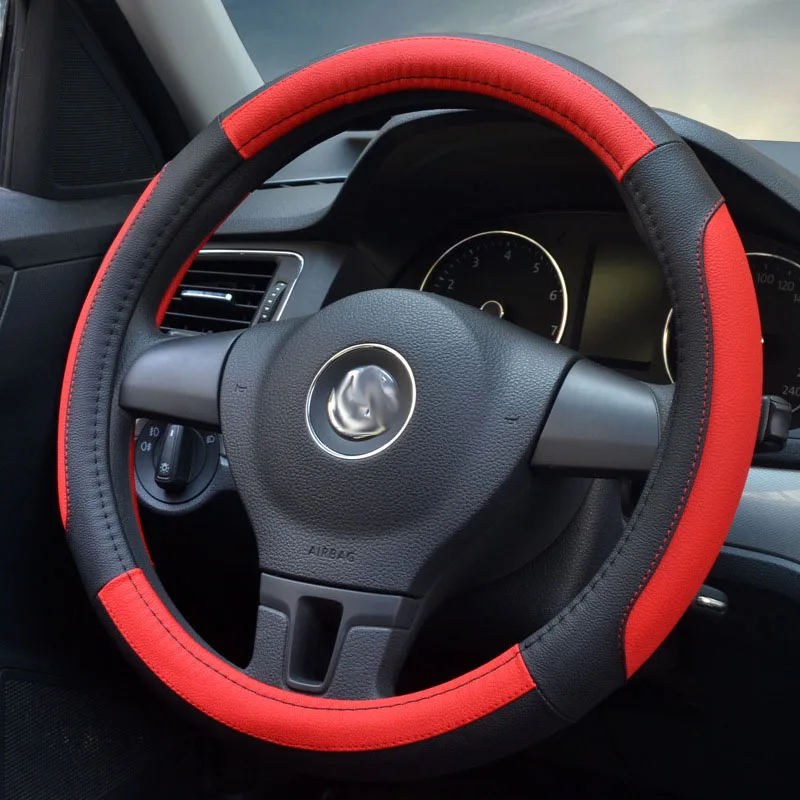 Чехол рулевого колеса автомобиля весь год использования спортивные Новый стиль