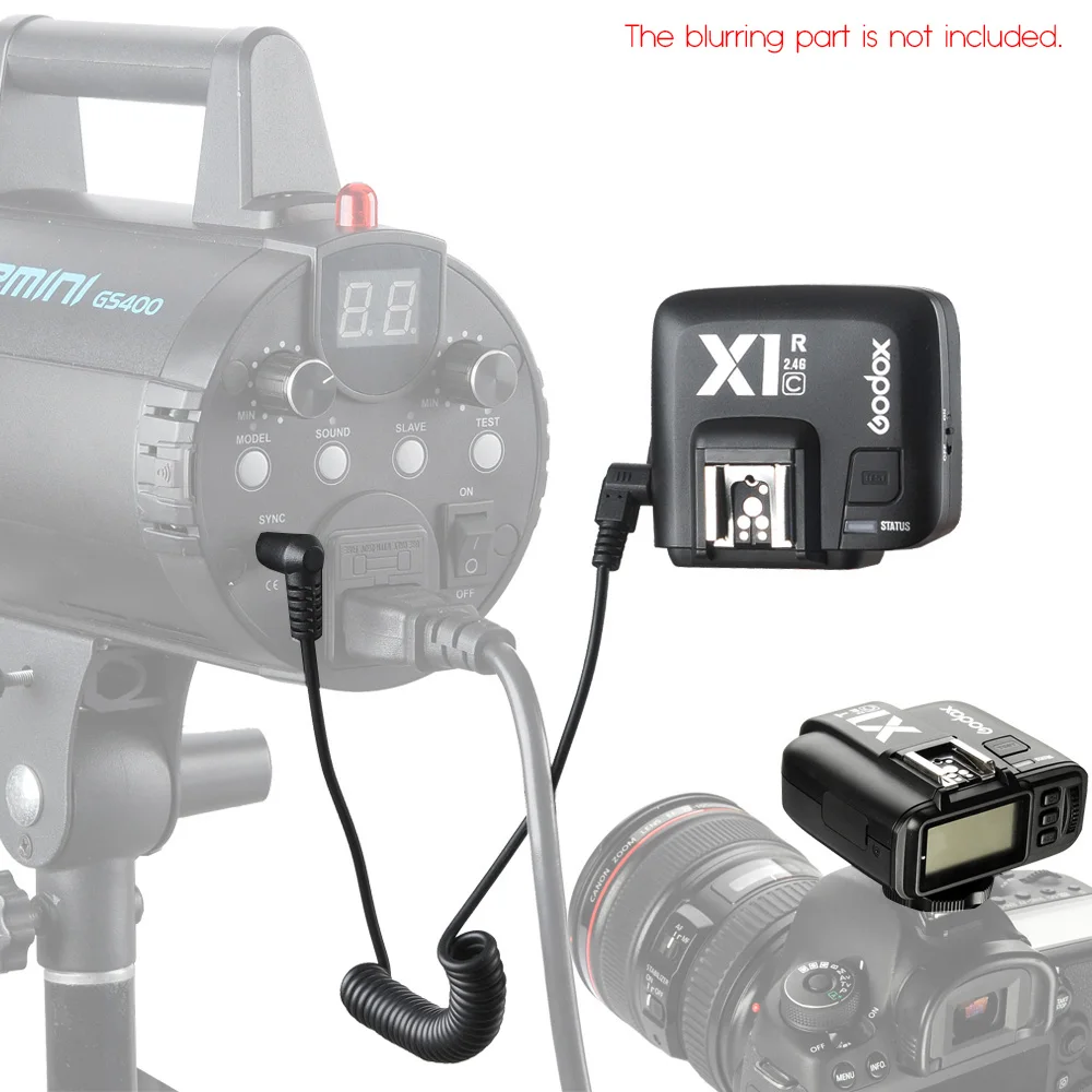 GODOX X1C/N/S TTL триггер вспышки 1/8000s HSS 32 канала 2 4G беспроводной стробоскоп передатчик
