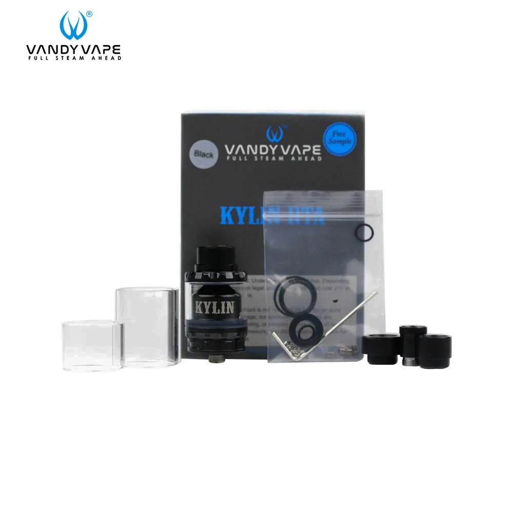 Оригинальный vandy Vape kylin RTA Танк Атомайзеры для электронных сигарет 6 мл и 2 с одной