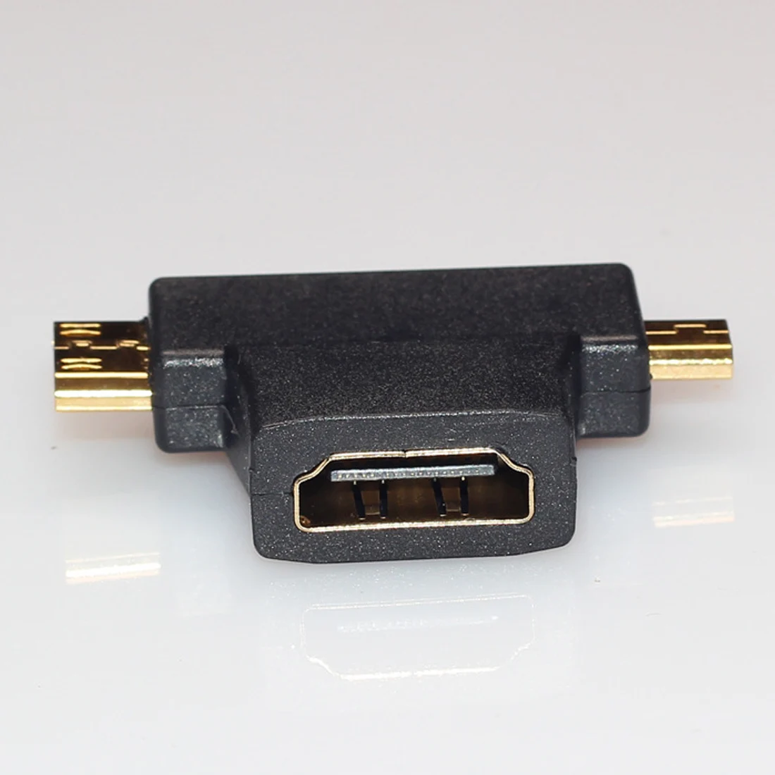 Новинка 1080P 3 в 1 HDMI-совместимый к Micro Mini штекер 4 гнездовой кабель адаптер