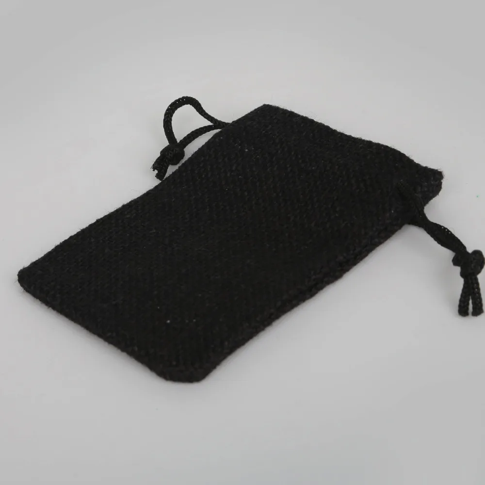 Льняные хлопковые подарочные пакеты на шнурке для дня рождения свадьбы