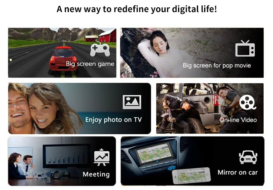 Tv Stick Anycast M4 Plus поддержка 1080P Full-HD USB 2,0 Wifi Дисплей Dongle 2,4g HDMI медиа видео стример для смартфонов