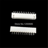 100 piece xh 2 54 12 pin connector plug male connector