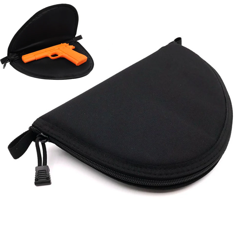 

Тактический Пистолет Сумка Портативный черный страйкбол револьвер Коврик пистолет кобура чехол для хранения для всех Compact малолитражки ...