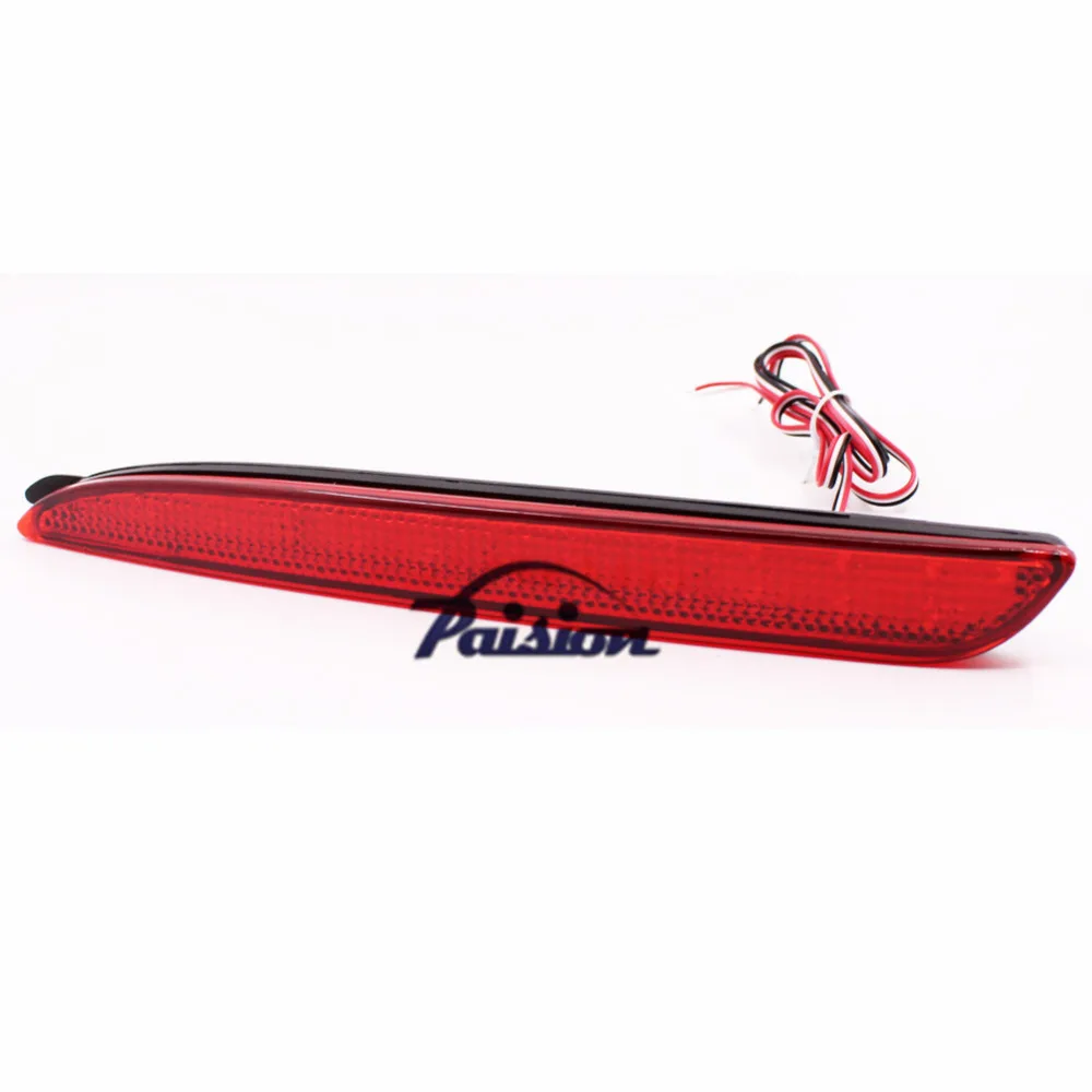 Светодиодный отражатель заднего бампера с красной линзой задний стоп сигнал