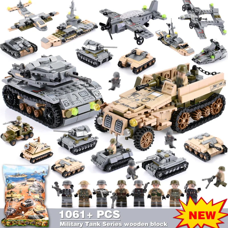 8 в 2 1061 шт Empires of steel Technic блоки Совместимость с legoingly армейский двигатель грузовик