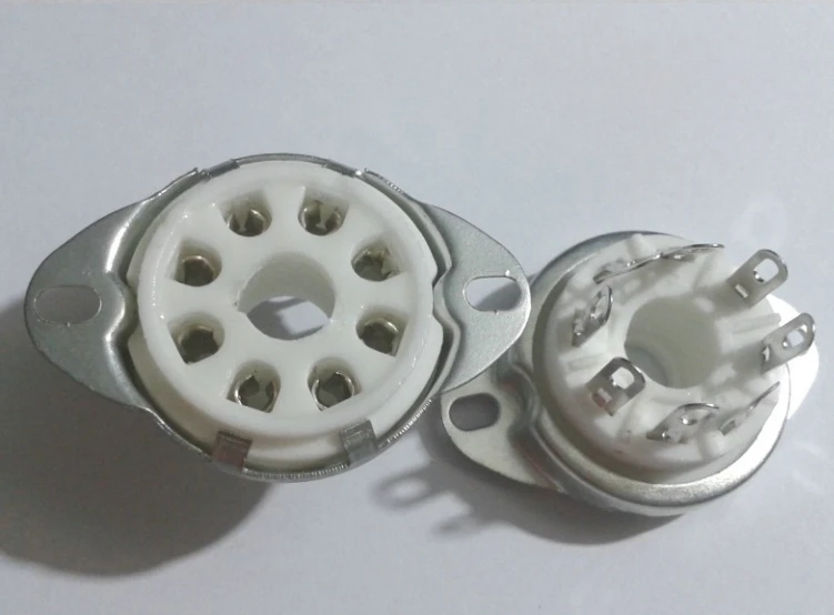 20шт 8pin Керамическая вакуумная трубка розетка Верхнее Крепление восьмеричный