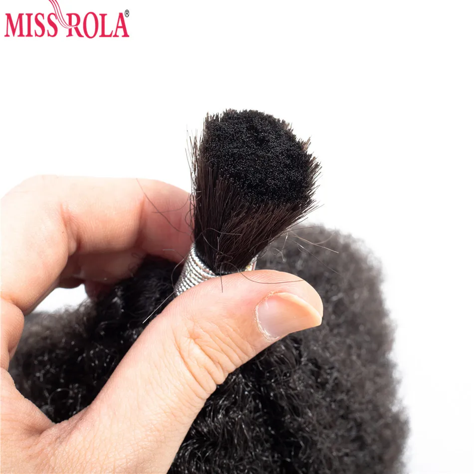 Синтетические афро курчавые волосы Miss Rola для наращивания 2 шт./лот чистый цвет