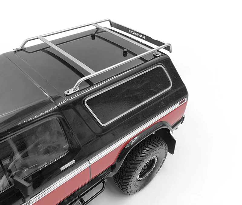 1/10 rc гусеничная модель автомобиля металлический классический багажник на крышу в сборе для 1:10 масштаб traxxas trx4 bronco игрушки с дистанционным управлением Грузовик