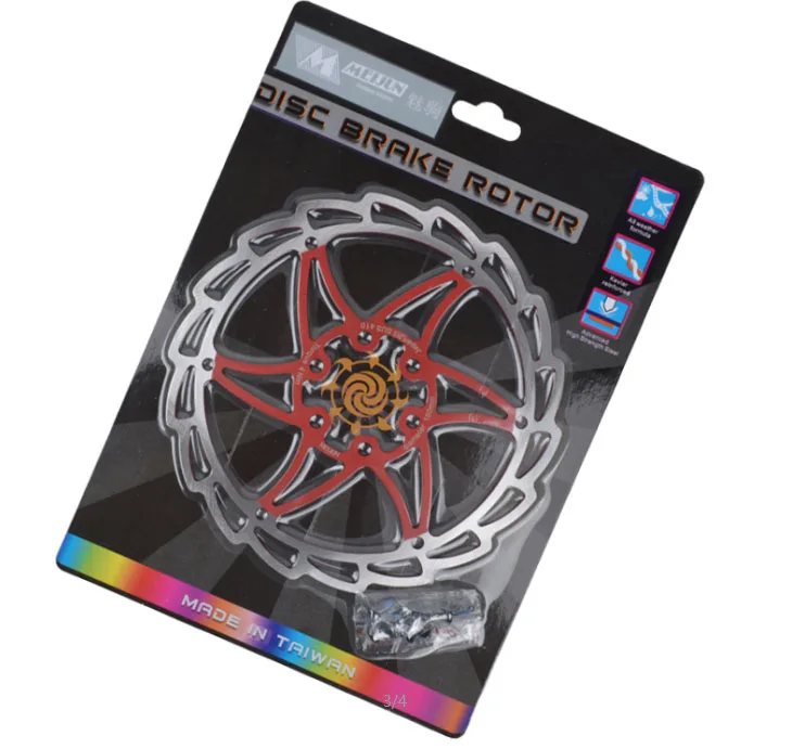 Новейший дисковый тормозной ротор для велосипеда из нержавеющей стали с винтом