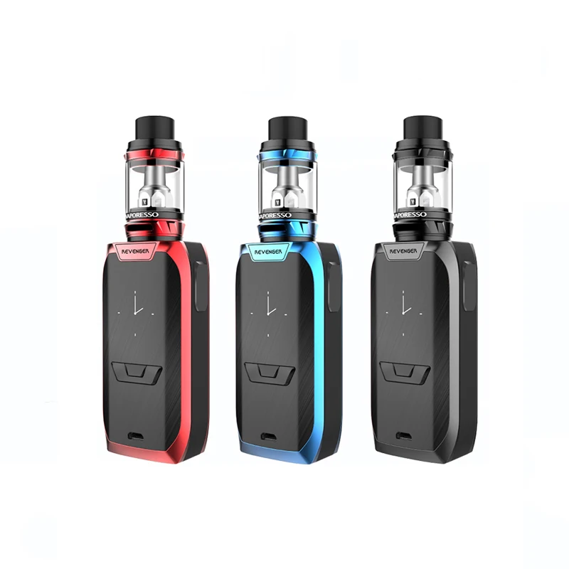 Оригинальный Vaporesso набор Revenger Vape & 220 Вт коробка мод 2 мл/5 мл NRG Танк GT катушка 18650