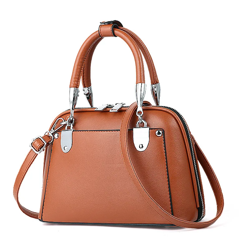 Yellowish brown Женские универсальные роскошные сумки Модные Новые женские сумки через плечо для женщин; известный бренд сумка на плечо женские повседневные кожанные сумочки - Цвет: Yellowish brown