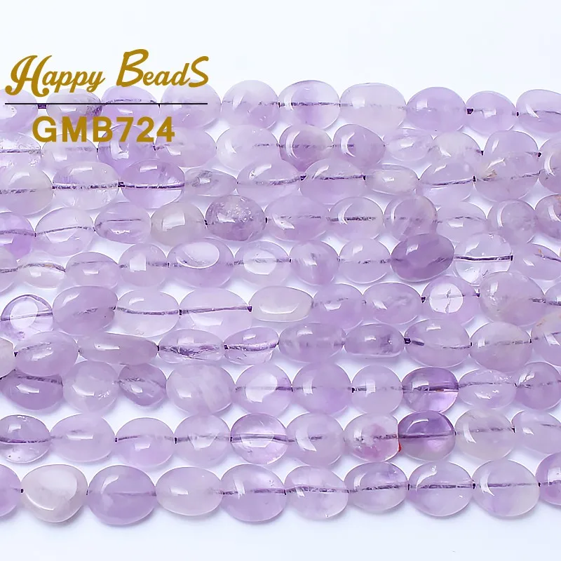 Purple Amethyst 8-10 мм естественный неправильной формы Агаты нефрита кварцевые Бусы из драгоценных камней свободные разделительные бусины для самостоятельного изготовления ювелирных изделий браслет ожерелье 15 дюймов - Цвет: Purple Amethyst