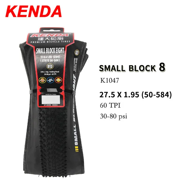 k1047 27-1.95 Kenda Folding Bike Tyre MTB 29 /27.5/ 26 Folding Bead BMX Mountain Bike Bicycle Tire Anti Puncture Ultralight Folding Tires - Color: k1047 27-1.95