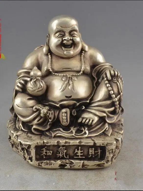 YM 418 украшение для дома воюющая Будда Maitreya|Статуи и скульптуры| |