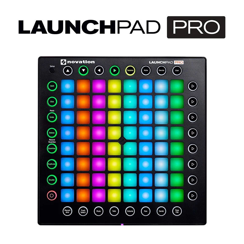 Novation Launchpad Pro светодиодный отзывы MIDI контроллер клавиатуры USB DJ перкуссионные