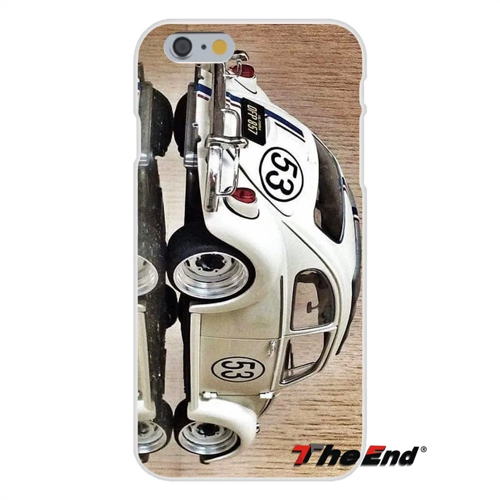 Мягкий силиконовый чехол для iPhone X 4 4S 5 5S 5C SE 6 6S 7 8 Plus Galaxy Grand Core Prime Alpha Herbie 53 VW bug beetle