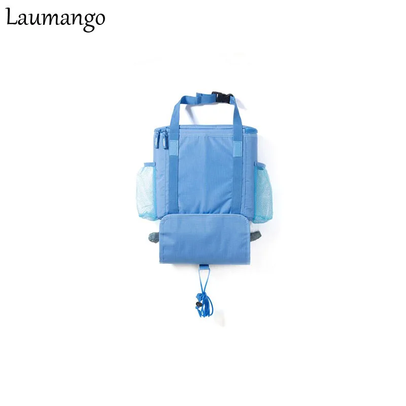 Laumango oxford Автомобильная сумка на заднее сиденье-холодильник для хранения крышка