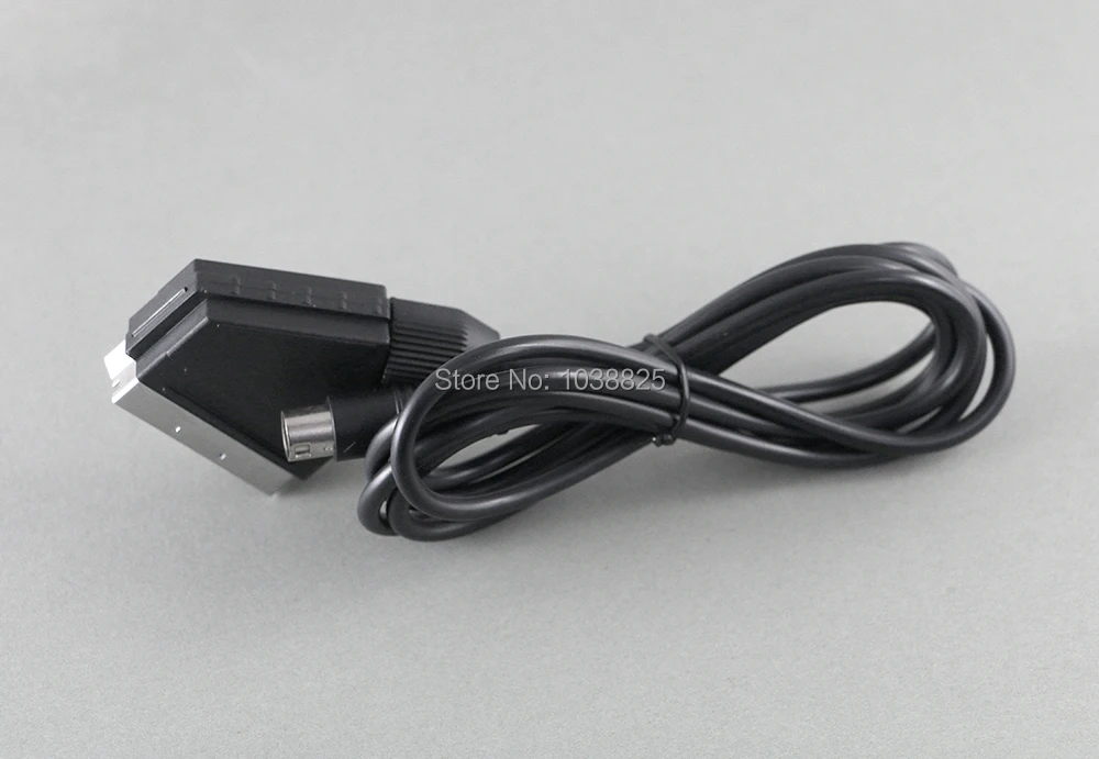 10 шт./лот RGB SCART кабель для SEGA GENESIS 2 MEGA DRIVE MEGADRIVE (1 8 м) NTSC|Запасные части| |