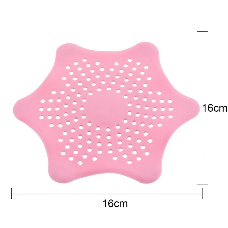 Hoomall Star Sewer Outfall Strainer Bathroom Sink Filter Anti-blocking Floor Drain Hair Stopper Catcher Kitchen Tools | Дом и сад