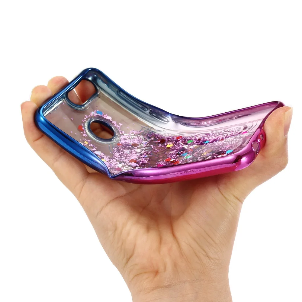 Покрытие Блеск Жидкость зыбучие пески чехол для Coque huawei P20 Pro Телефон задняя