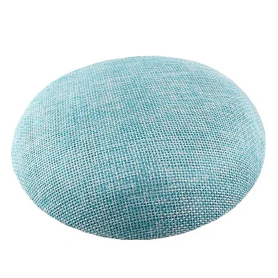turquoise 15 см имитация Sinamay основа для вуалетки вечерние головные уборы DIY аксессуары для волос коктейльный головной убор для приемов millinery 16 цветов - Цвет: turquoise