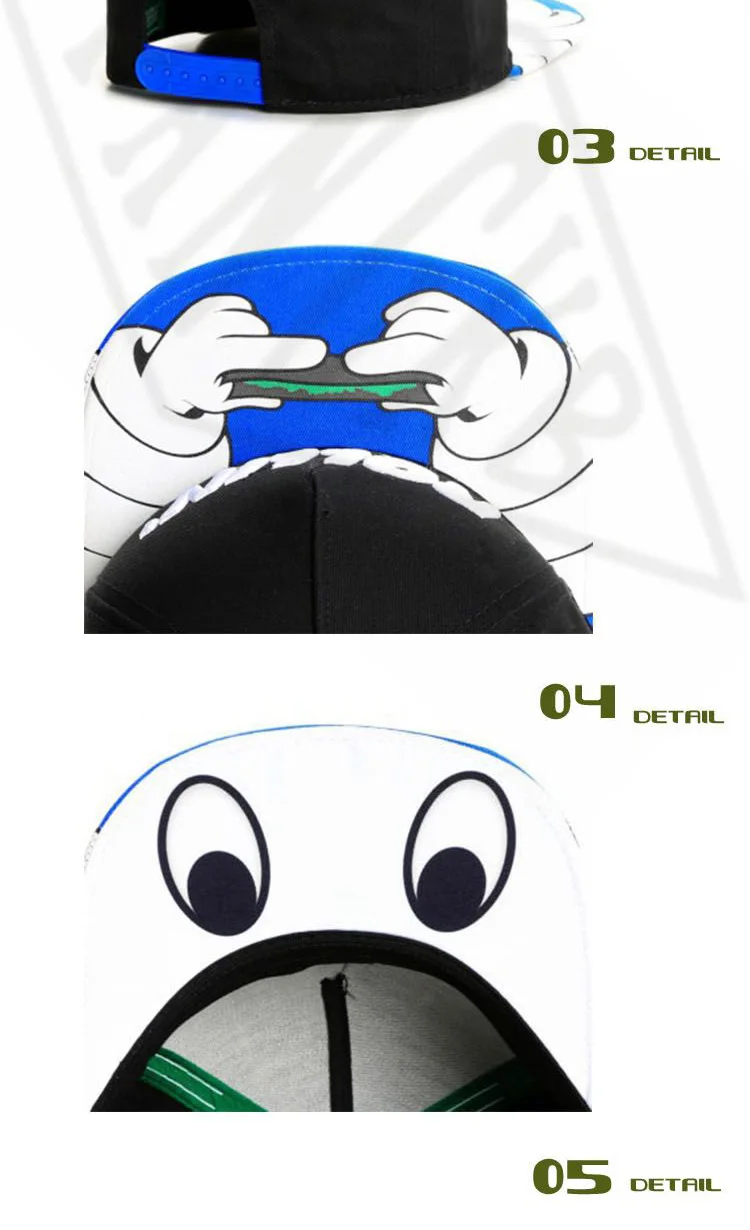 PANGKB бренд ROLLIN быстро CAP рисунком Больших Глаз в стиле хип-хоп snapback шляпа мужчины женщины взрослых Открытый Повседневный ВС бейсболка bone