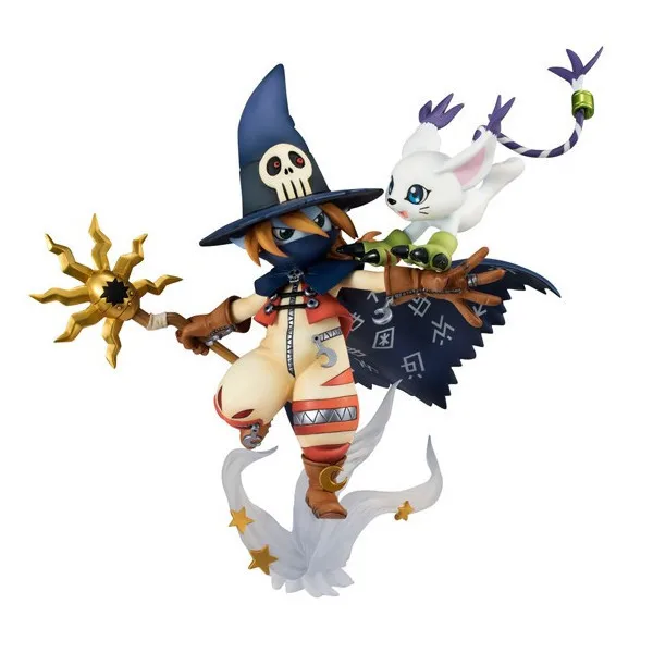 2019 Новый Digimon Приключения Цифровой Монстр Wizarmon Tailmon Gatomon мультфильм игрушки из ПВХ