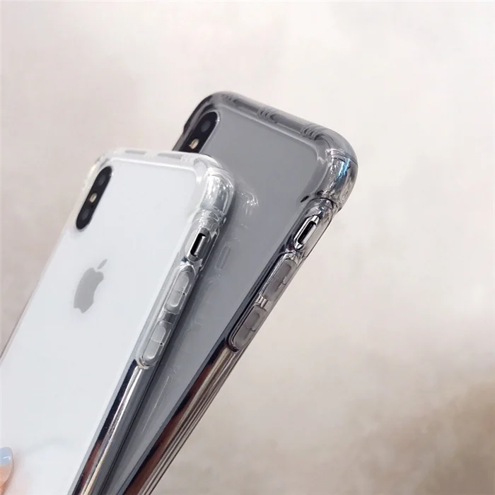 Противоударный чехол для iphone 11 11Pro Max XR XS Max, прозрачный мягкий чехол из ТПУ для iphone 6, 6s, 7, 8 Plus, защитный чехол