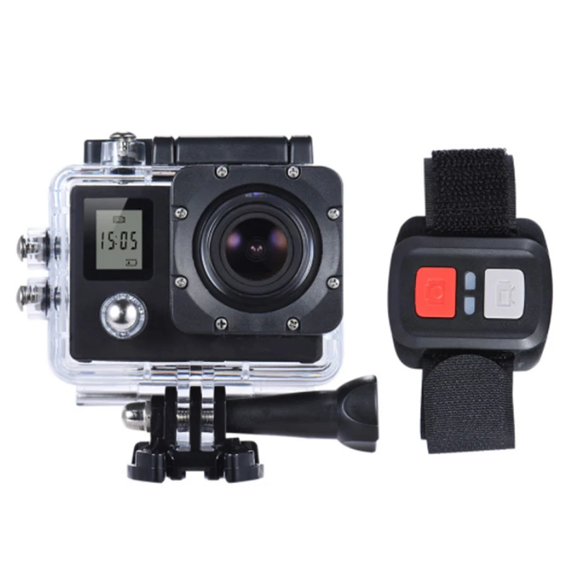 4 К 30fps WiFi Спорт cam подводный Водонепроницаемый шлем Cam Камера мотоциклетные HD 1080 P