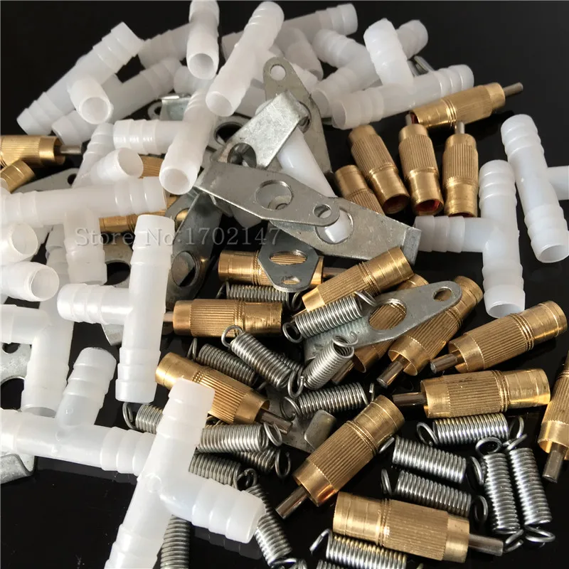 Поилка для кроликов и фонтанов набор 40 наборов соска кроличьей мыши грызун