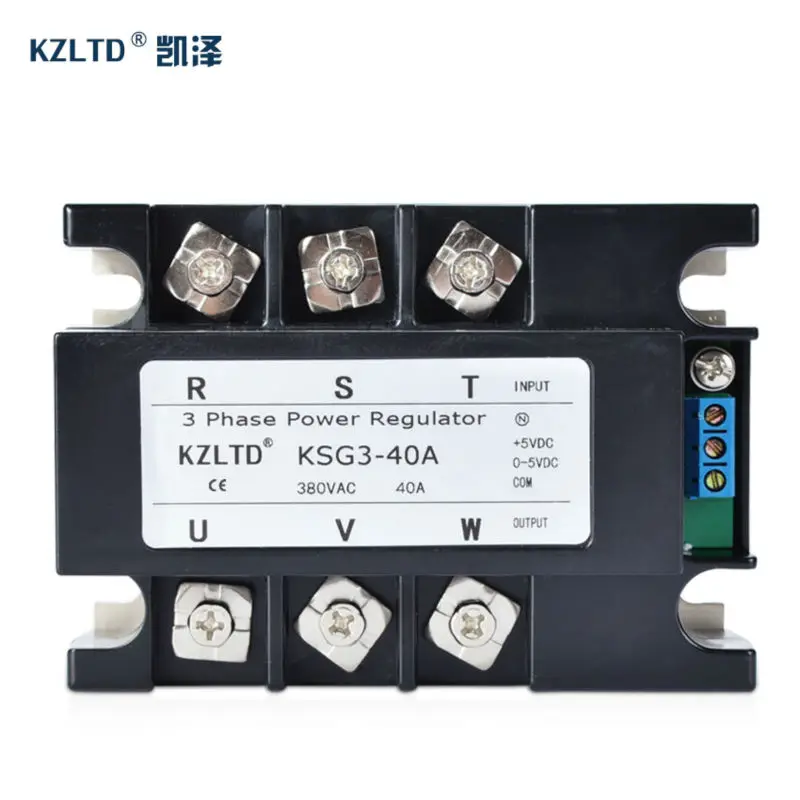 3 фазный регулятор напряжения KZLTD 40 А 380 В модуль регулятора выходного переменного