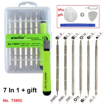 7 шт. щелевые 1 8 2 5 3 Y2.0 Y3.0 Torx T8 T10 PH0 PH00 PH1 U2.3 треугольник Набор