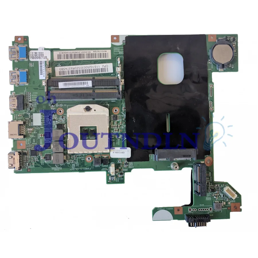 Материнская плата JOUTNDLN для ноутбука Lenovo G580 11S90001144 48 4wq02. 011 HM76 PGA989 DDR3|Материнские