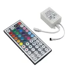 Светодиодный ИК-контроллер с 44 клавишами, светодиодный ИК-контроллер RGB, контроллер освещения, ИК-пульт ДУ, Диммер DC12V 6A для RGB 3528 5050 светодиодный контроллер