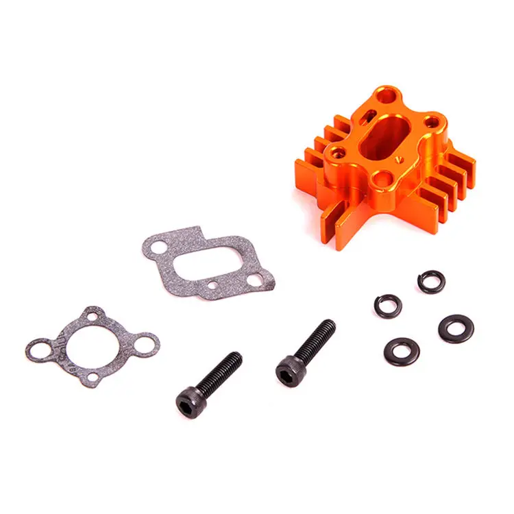 Baja CNC Заготовка воздухозаборник для 23 30.5 куб. См двигателя Zenoah CY 1/5 HPI KM Rovan 5B 5T 5SC Losi