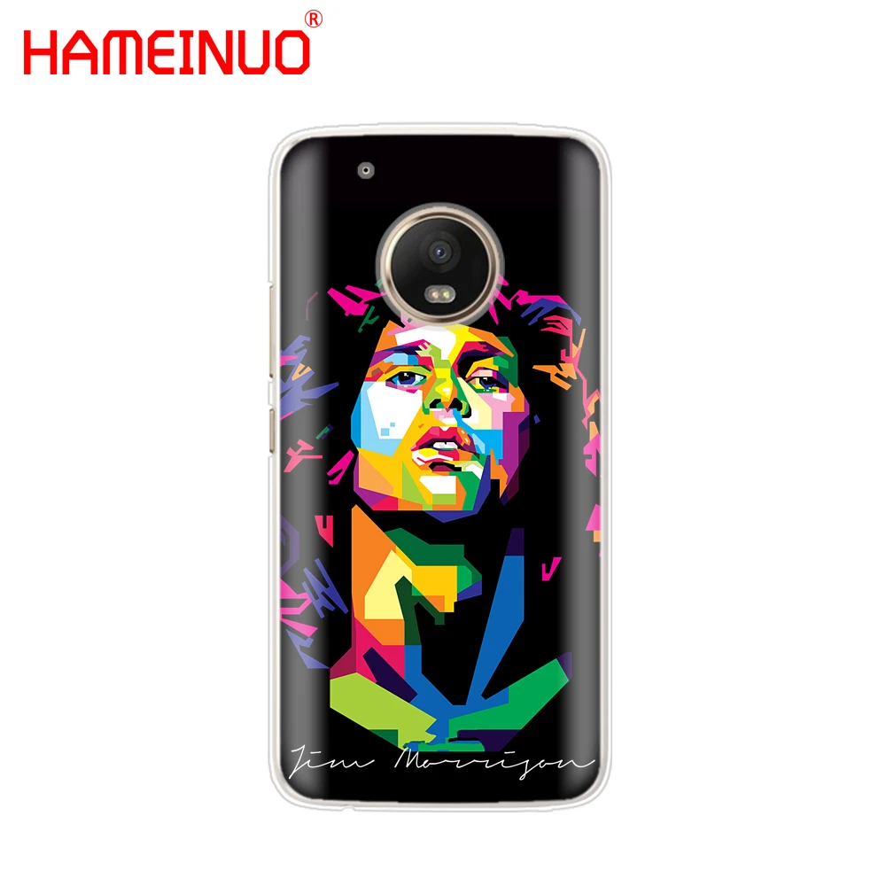 HAMEINUO Двери Джим Моррисон чехол телефон Обложка для Motorola Moto x4 C G6 G5 G5S G4 Z2 Z3 PLAY PLUS