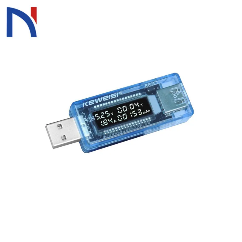 USB тестер для аккумуляторов вольтметр внешний аккумулятор диагностика тока